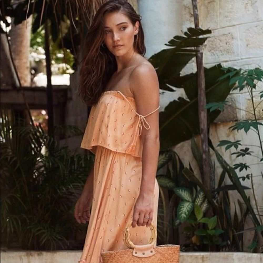 Beachgold Bali Alba Frankie Boho MIDI Dress